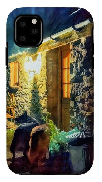 Shepherds At The Cottage Door - Phone Case