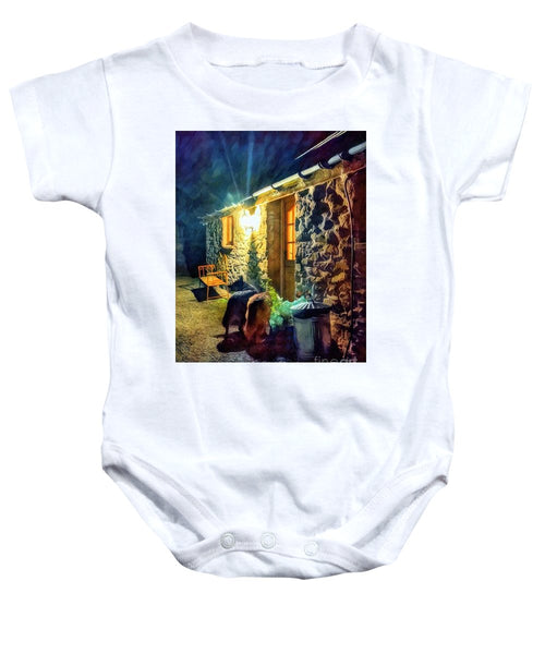 Shepherds At The Cottage Door - Baby Onesie