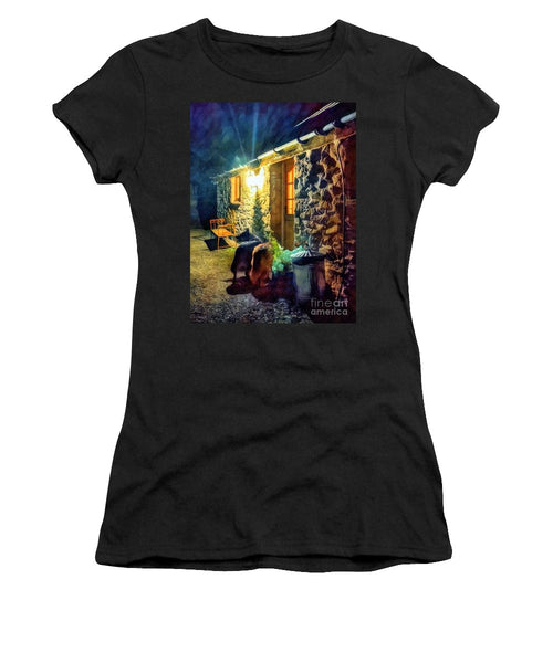Shepherds At The Cottage Door - Women's T-Shirt