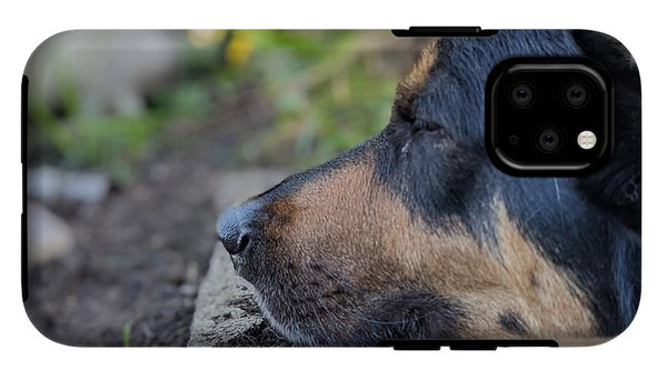 Sleep in the Garden - Phone Case