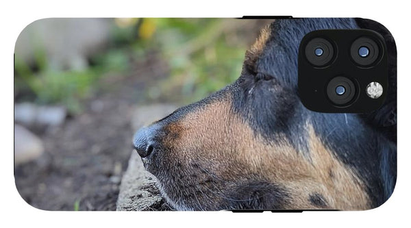 Sleep in the Garden - Phone Case