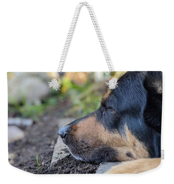 Sleep in the Garden - Weekender Tote Bag