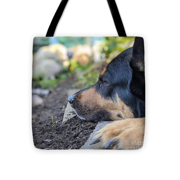 Sleep in the Garden - Tote Bag