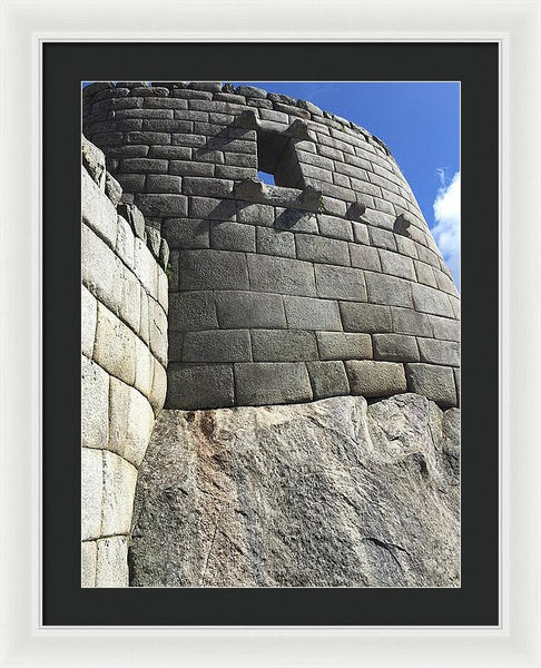 Stone Work - Framed Print