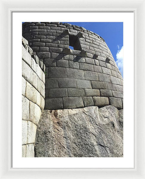Stone Work - Framed Print