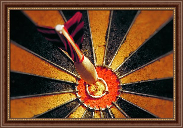 Target - Framed Print