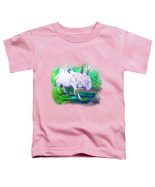The Butterfly And The Pony - Toddler T-Shirt