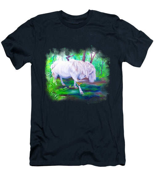 The Butterfly And The Pony - Men's T-Shirt (Athletic Fit)
