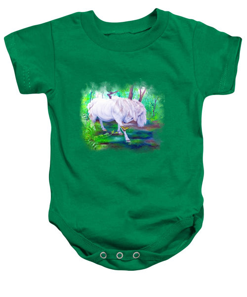 The Butterfly And The Pony - Baby Onesie