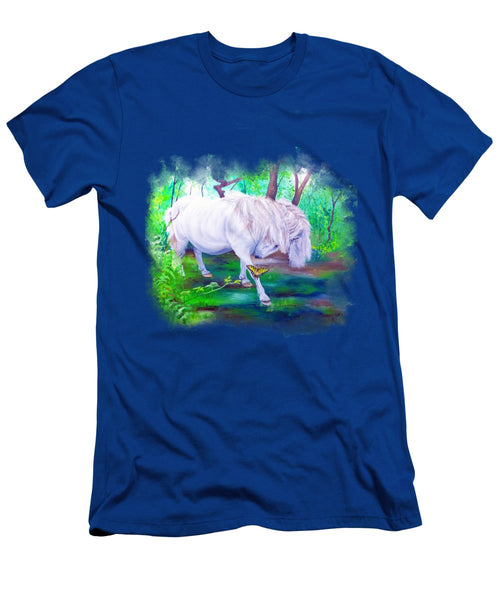 The Butterfly And The Pony - Men's T-Shirt (Athletic Fit)