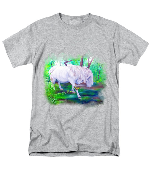 The Butterfly And The Pony - Men's T-Shirt  (Regular Fit)