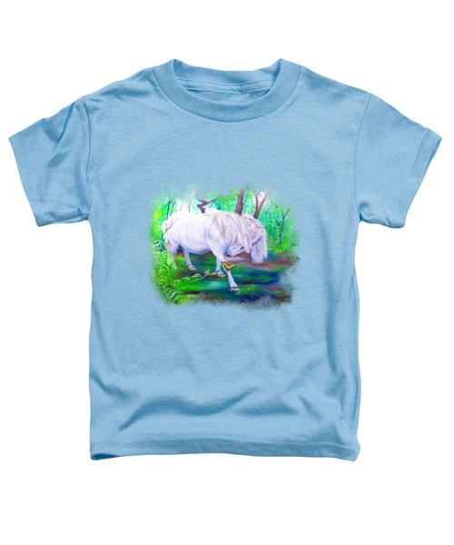 The Butterfly And The Pony - Toddler T-Shirt