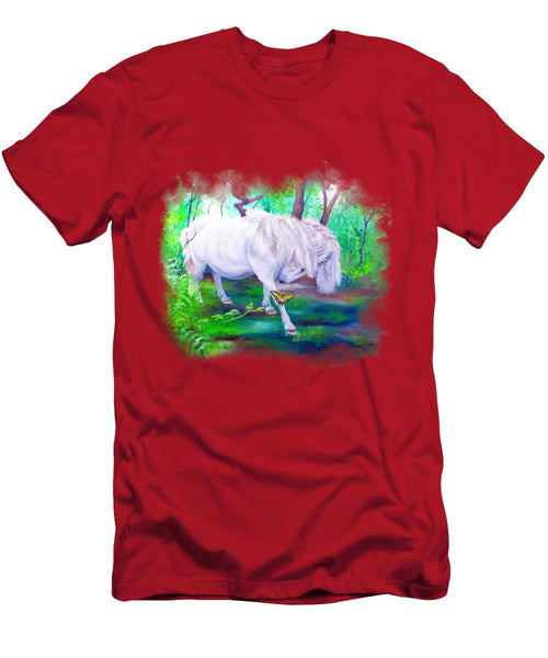 The Butterfly And The Pony - Men's T-Shirt (Athletic Fit)