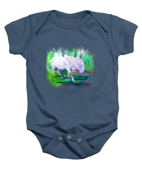 The Butterfly And The Pony - Baby Onesie