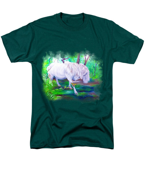 The Butterfly And The Pony - Men's T-Shirt  (Regular Fit)