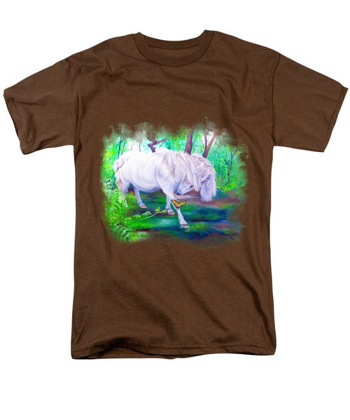 The Butterfly And The Pony - Men's T-Shirt  (Regular Fit)