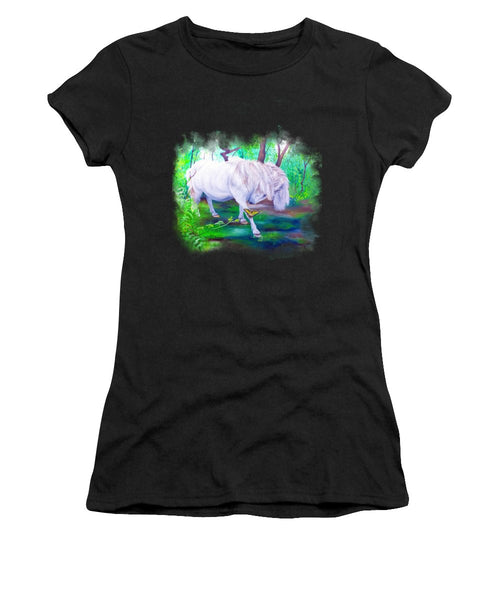 The Butterfly And The Pony - Women's T-Shirt