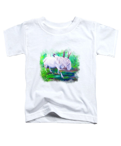 The Butterfly And The Pony - Toddler T-Shirt