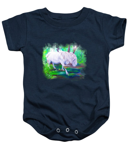 The Butterfly And The Pony - Baby Onesie