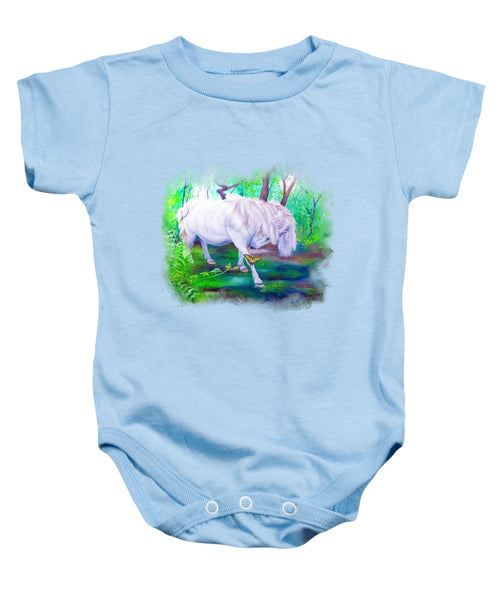 The Butterfly And The Pony - Baby Onesie