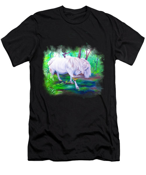 The Butterfly And The Pony - Men's T-Shirt (Athletic Fit)