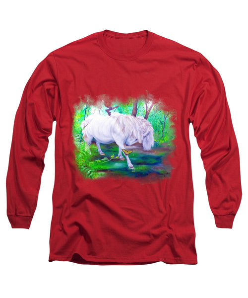 The Butterfly And The Pony - Long Sleeve T-Shirt