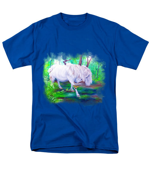 The Butterfly And The Pony - Men's T-Shirt  (Regular Fit)