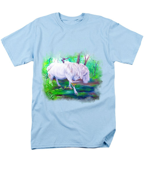 The Butterfly And The Pony - Men's T-Shirt  (Regular Fit)