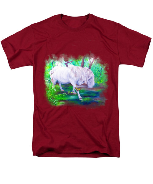 The Butterfly And The Pony - Men's T-Shirt  (Regular Fit)