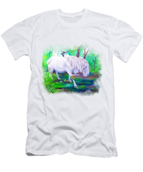 The Butterfly And The Pony - Men's T-Shirt (Athletic Fit)