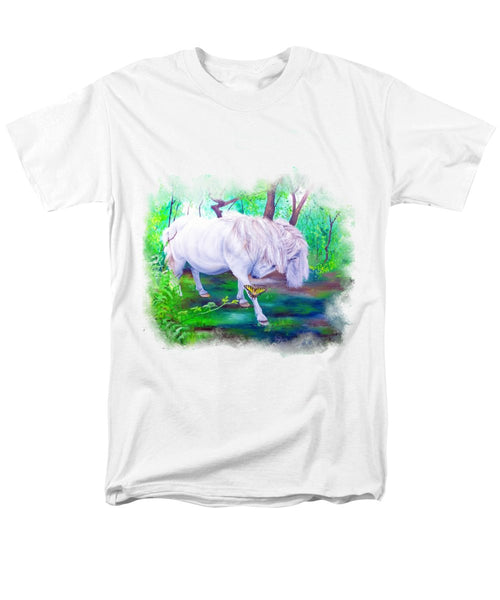 The Butterfly And The Pony - Men's T-Shirt  (Regular Fit)