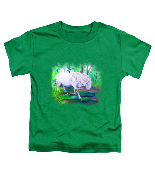The Butterfly And The Pony - Toddler T-Shirt