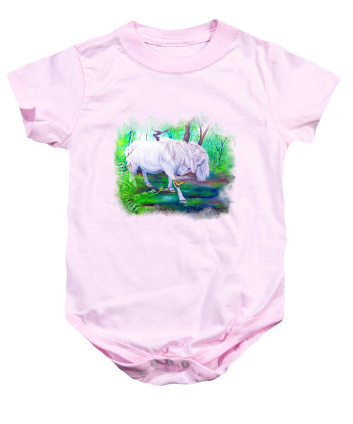The Butterfly And The Pony - Baby Onesie