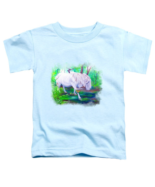The Butterfly And The Pony - Toddler T-Shirt