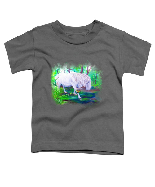 The Butterfly And The Pony - Toddler T-Shirt