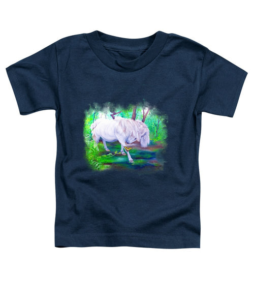 The Butterfly And The Pony - Toddler T-Shirt