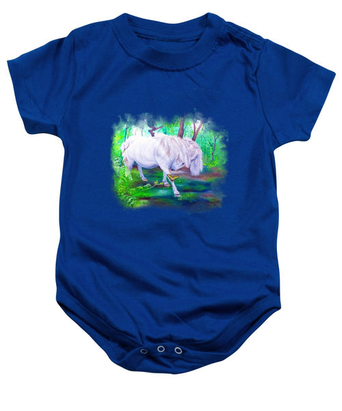 The Butterfly And The Pony - Baby Onesie