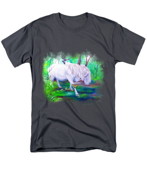 The Butterfly And The Pony - Men's T-Shirt  (Regular Fit)
