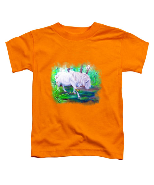 The Butterfly And The Pony - Toddler T-Shirt