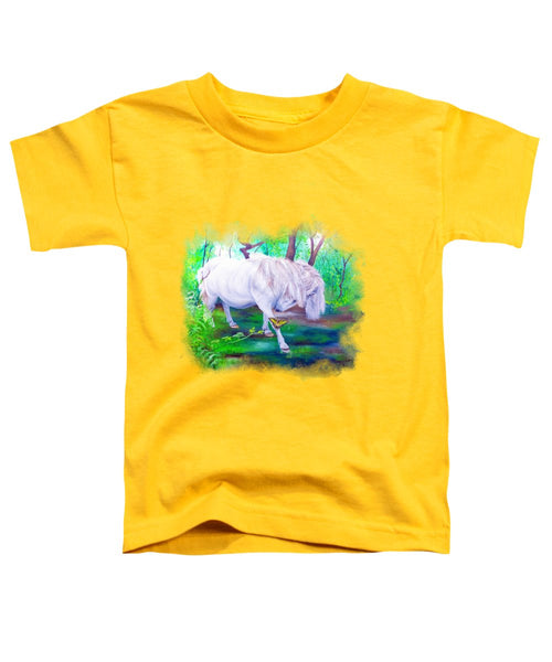 The Butterfly And The Pony - Toddler T-Shirt
