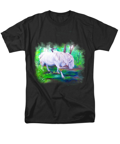 The Butterfly And The Pony - Men's T-Shirt  (Regular Fit)