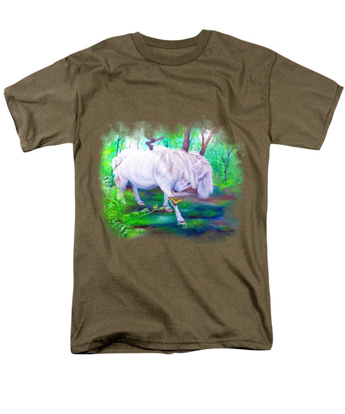 The Butterfly And The Pony - Men's T-Shirt  (Regular Fit)