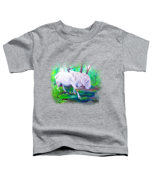 The Butterfly And The Pony - Toddler T-Shirt