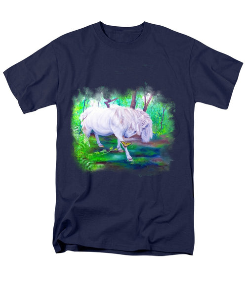 The Butterfly And The Pony - Men's T-Shirt  (Regular Fit)