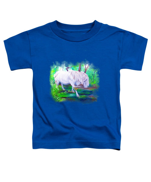 The Butterfly And The Pony - Toddler T-Shirt