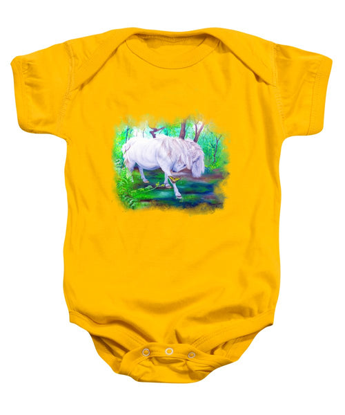 The Butterfly And The Pony - Baby Onesie