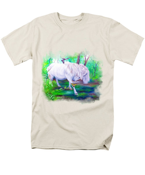 The Butterfly And The Pony - Men's T-Shirt  (Regular Fit)