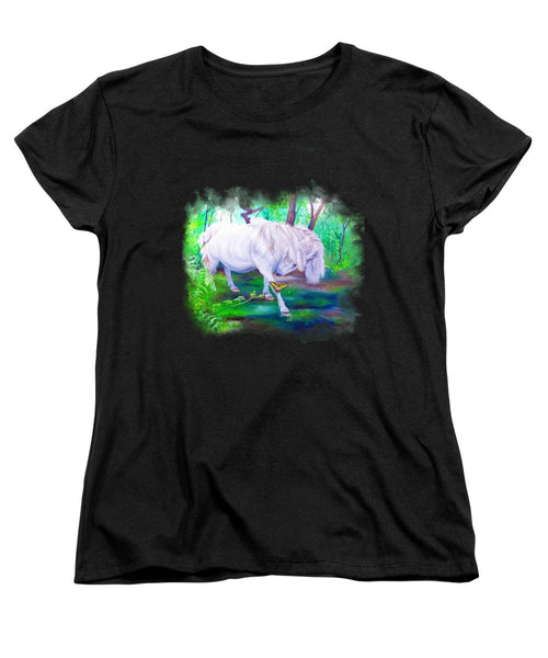 The Butterfly And The Pony - Women's T-Shirt (Standard Fit)