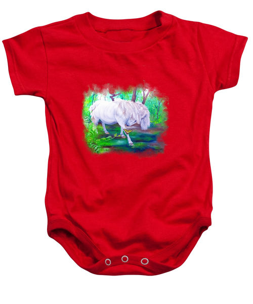 The Butterfly And The Pony - Baby Onesie