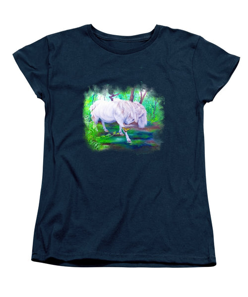 The Butterfly And The Pony - Women's T-Shirt (Standard Fit)